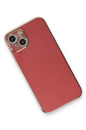 Newface Apple iPhone 13 Kılıf Volet Silikon - Kırmızı