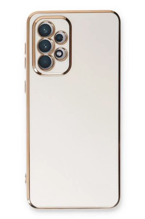 Newface Samsung Galaxy A33 5G Kılıf Volet Silikon - Beyaz