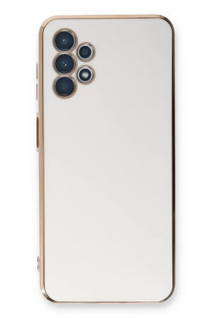 Newface Samsung Galaxy A13 4G Kılıf Volet Silikon - Beyaz