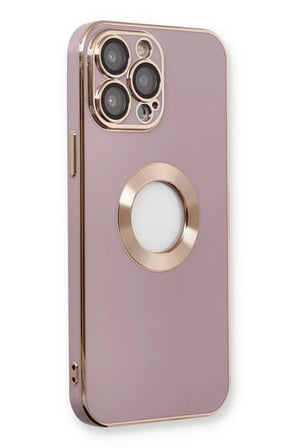 Newface Apple iPhone 13 Pro Kılıf Store Silikon - Mor