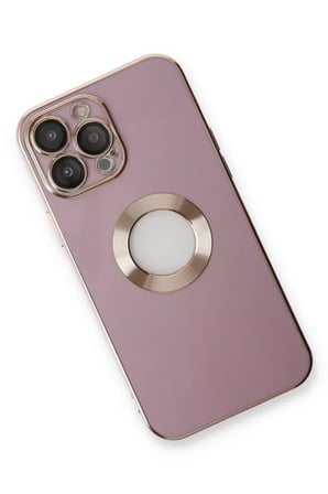 Newface Apple iPhone 13 Pro Kılıf Store Silikon - Mor