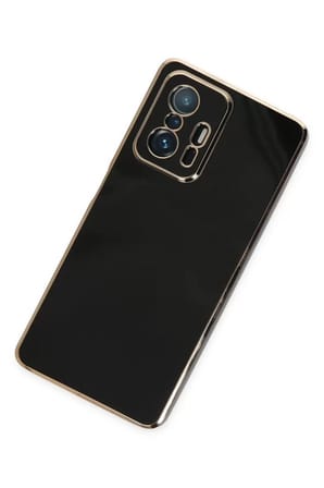 Newface Xiaomi Mi 11T Pro Kılıf Volet Silikon - Siyah