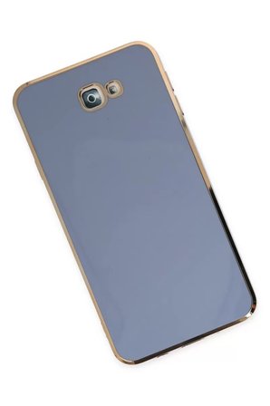 Newface Samsung Galaxy J7 Prime Kılıf Volet Silikon - Mavi