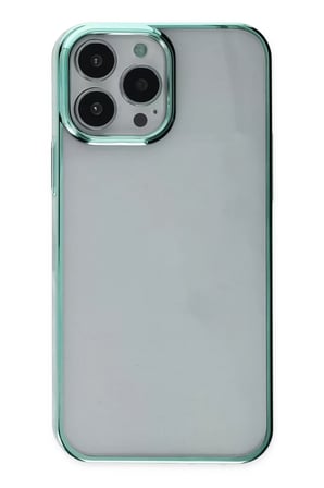 Newface Apple iPhone 14 Pro Max Kılıf Element Silikon - Yeşil