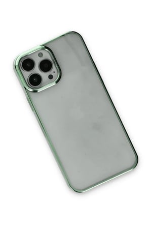 Newface Apple iPhone 14 Pro Max Kılıf Element Silikon - Yeşil