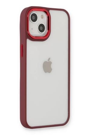 Newface Apple iPhone 14 Plus Kılıf Dora Kapak - Kırmızı