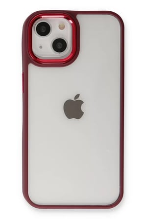 Newface Apple iPhone 14 Plus Kılıf Dora Kapak - Kırmızı