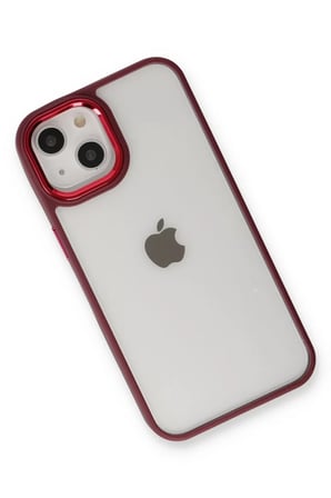 Newface Apple iPhone 14 Plus Kılıf Dora Kapak - Kırmızı