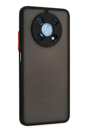 Newface Huawei Nova Y90 Kılıf Montreal Silikon Kapak - Siyah