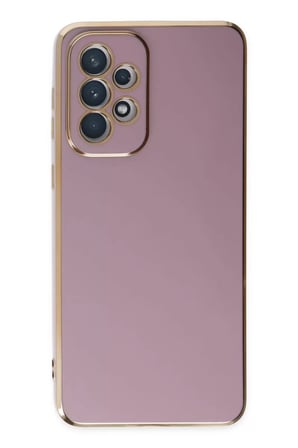 Newface Samsung Galaxy A73 5G Kılıf Volet Silikon - Mor