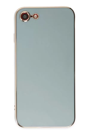 Newface Apple iPhone 7 Kılıf Volet Silikon - Açık Yeşil