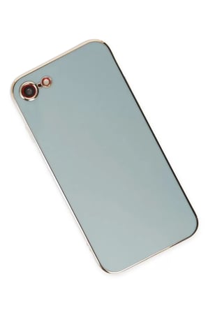 Newface Apple iPhone 7 Kılıf Volet Silikon - Açık Yeşil