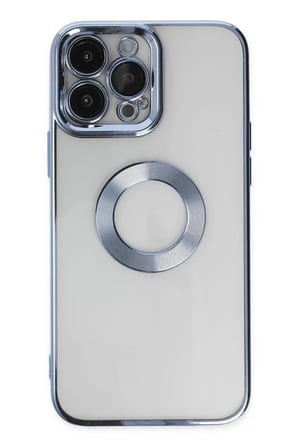 Newface Apple iPhone 14 Pro Kılıf Slot Silikon - Sierra Blue