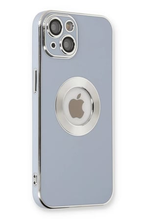Newface Apple iPhone 14 Plus Kılıf Store Silikon - Sierra Blue