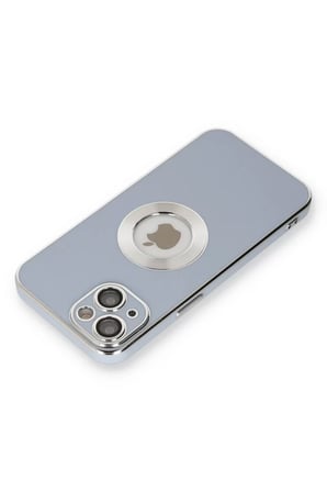 Newface Apple iPhone 14 Plus Kılıf Store Silikon - Sierra Blue