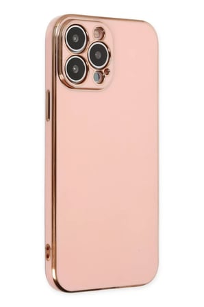 Newface Apple iPhone 14 Pro Kılıf Volet Silikon - Pembe