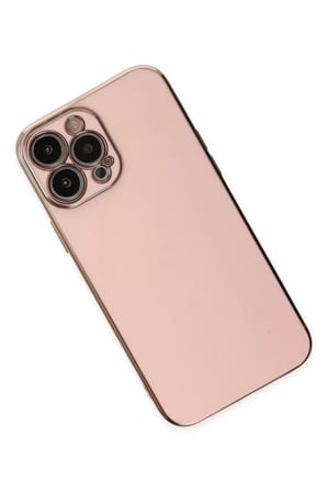 Newface Apple iPhone 14 Pro Kılıf Volet Silikon - Pembe