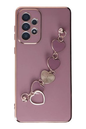 Newface Samsung Galaxy A33 5G Kılıf Esila Silikon - Mor