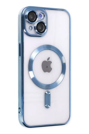 Newface Apple iPhone 14 Kılıf Kross Magneticsafe Kapak - Sierra Blue