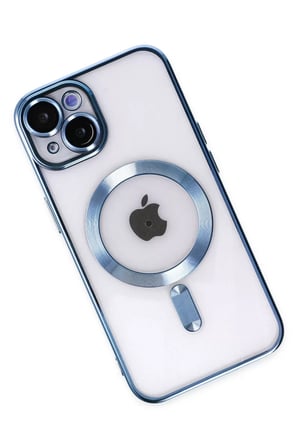 Newface Apple iPhone 14 Kılıf Kross Magneticsafe Kapak - Sierra Blue