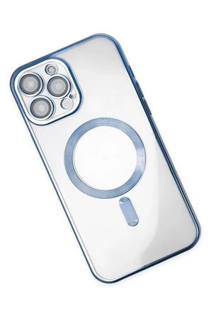 Newface Apple iPhone 14 Pro Kılıf Kross Magneticsafe Kapak - Sierra Blue