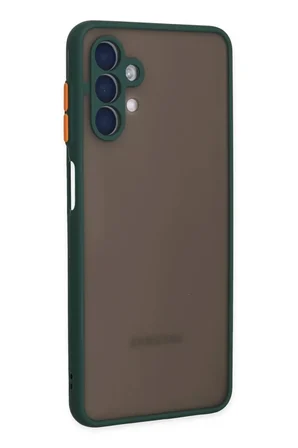 Newface Samsung Galaxy A04S Kılıf Montreal Silikon Kapak - Yeşil