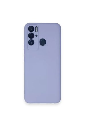 Newface Tecno Pova Neo Kılıf Nano içi Kadife Silikon - Lila