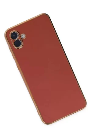 Newface Samsung Galaxy A04 Kılıf Volet Silikon - Kırmızı