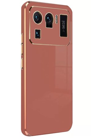 Newface Xiaomi Mi 11 Ultra Kılıf Volet Silikon - Kırmızı