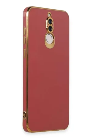 Newface Huawei Mate 10 Lite Kılıf Volet Silikon - Kırmızı