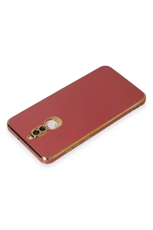 Newface Huawei Mate 10 Lite Kılıf Volet Silikon - Kırmızı