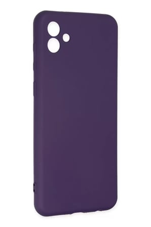 Newface Samsung Galaxy A04 Kılıf First Silikon - Mor