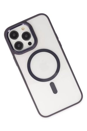 Newface Apple iPhone 13 Pro Kılıf Room Magneticsafe Silikon - Derin Mor