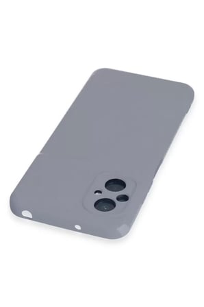 Newface Xiaomi Poco M5 Kılıf Nano içi Kadife Silikon - Gri