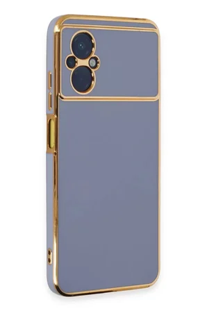 Newface Xiaomi Poco M5 Kılıf Volet Silikon - Mavi