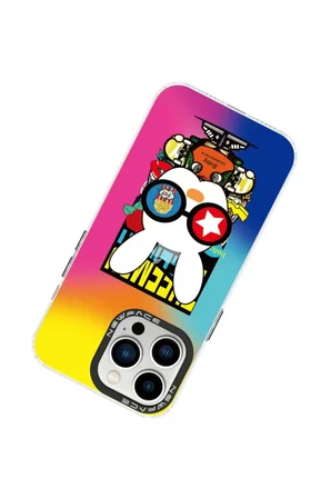 Newface Apple iPhone 14 Pro Max Kılıf Estoril Desenli Kapak - Estoril - 10