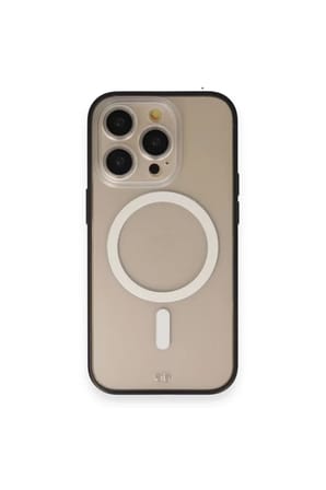 Newface Apple iPhone 14 Pro Kılıf Grand Magneticsafe Kapak - Siyah