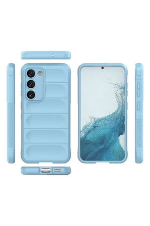Newface Samsung Galaxy S23 Plus Kılıf Optimum Silikon - Sky Blue