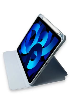 Newface Apple iPad Pro 11 (2021) Kılıf Starling 360 Kalemlikli Tablet Kılıf - Mavi