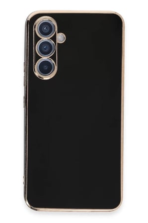 Newface Samsung Galaxy A54 5G Kılıf Volet Silikon - Siyah