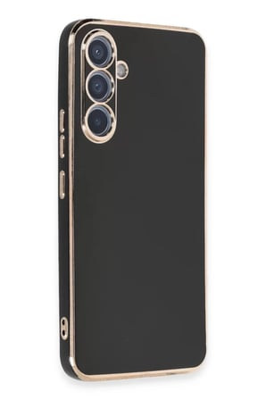 Newface Samsung Galaxy A54 5G Kılıf Volet Silikon - Siyah