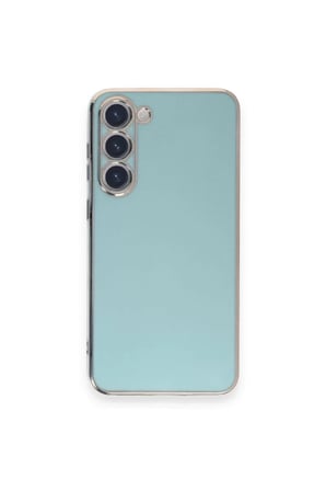 Newface Samsung Galaxy S23 Plus Kılıf Volet Silikon - Açık Yeşil