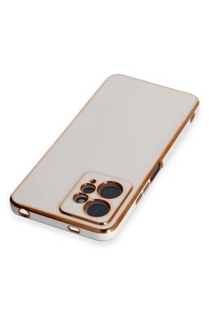 Newface Xiaomi Redmi Note 12 4G Kılıf Volet Silikon - Beyaz