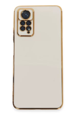 Newface Xiaomi Redmi Note 12 Pro 4G Kılıf Volet Silikon - Beyaz