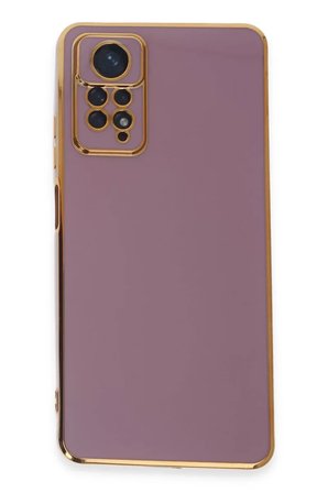 Newface Xiaomi Redmi Note 12 Pro 4G Kılıf Volet Silikon - Mor