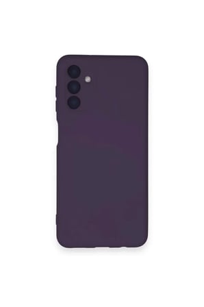 Newface Samsung Galaxy A14 4G Kılıf Nano içi Kadife Silikon - Mor