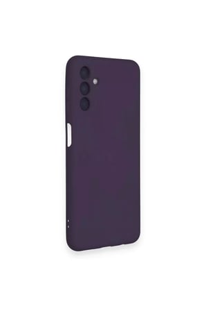 Newface Samsung Galaxy A14 4G Kılıf Nano içi Kadife Silikon - Mor