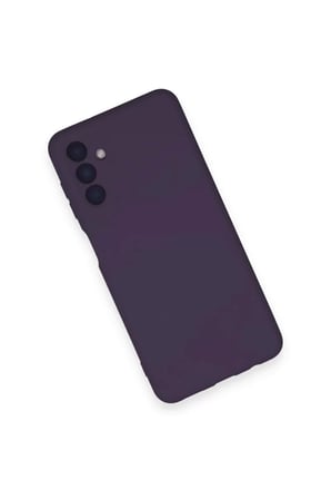 Newface Samsung Galaxy A14 4G Kılıf Nano içi Kadife Silikon - Mor