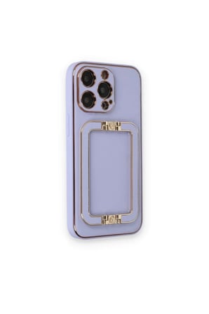 Newface Apple iPhone 14 Pro Max Kılıf Coco Elit Kapak - Lila