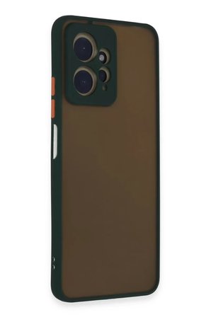 Newface Xiaomi Redmi Note 12 4G Kılıf Montreal Silikon Kapak - Yeşil